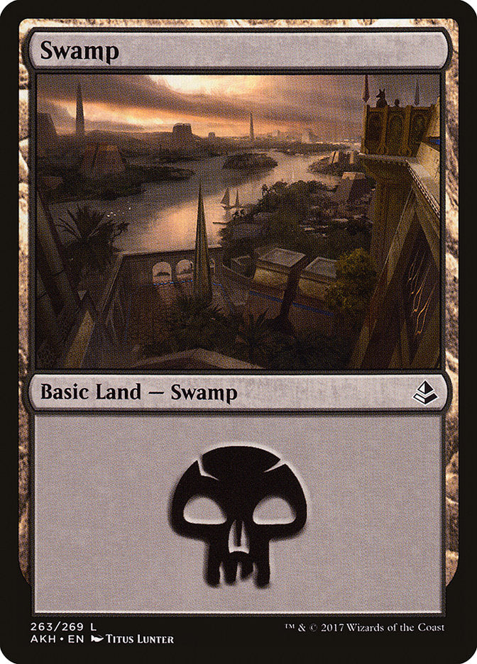 Swamp (263) [Amonkhet] | Game Master's Emporium (The New GME)