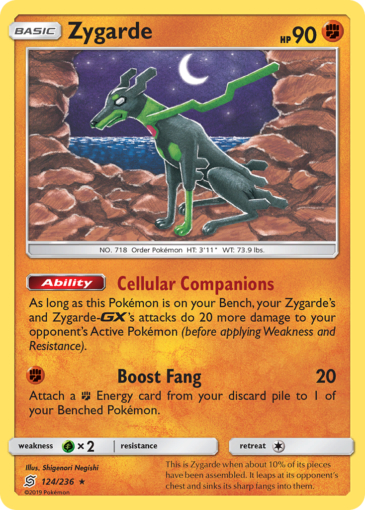 Zygarde (124/236) [Sun & Moon: Unified Minds] | Game Master's Emporium (The New GME)