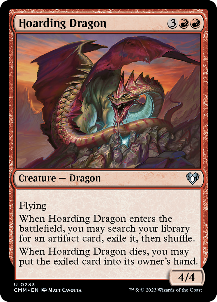 Hoarding Dragon [Commander Masters] | Game Master's Emporium (The New GME)