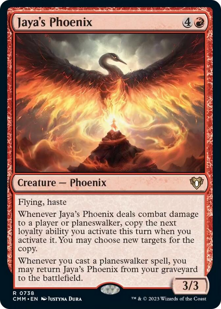 Jaya's Phoenix [Commander Masters] | Game Master's Emporium (The New GME)