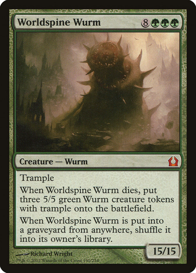 Worldspine Wurm [Return to Ravnica] | Game Master's Emporium (The New GME)