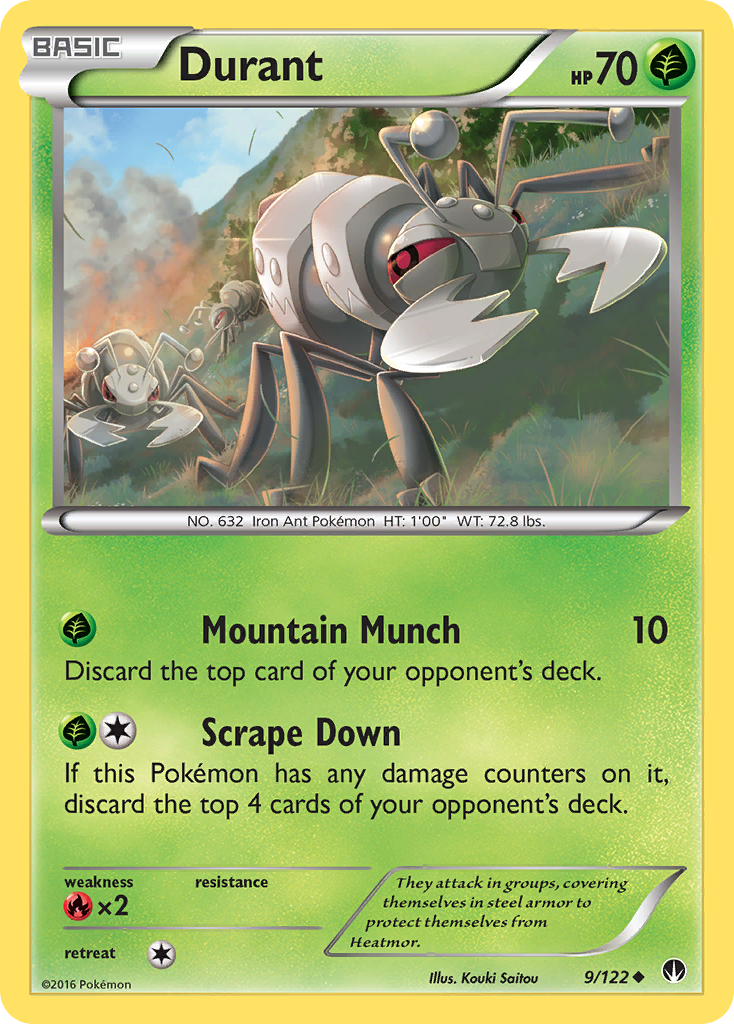 Durant (9/122) [XY: BREAKpoint] | Game Master's Emporium (The New GME)