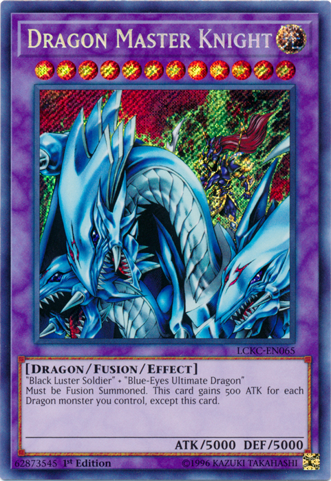 Dragon Master Knight [LCKC-EN065] Secret Rare | Game Master's Emporium (The New GME)