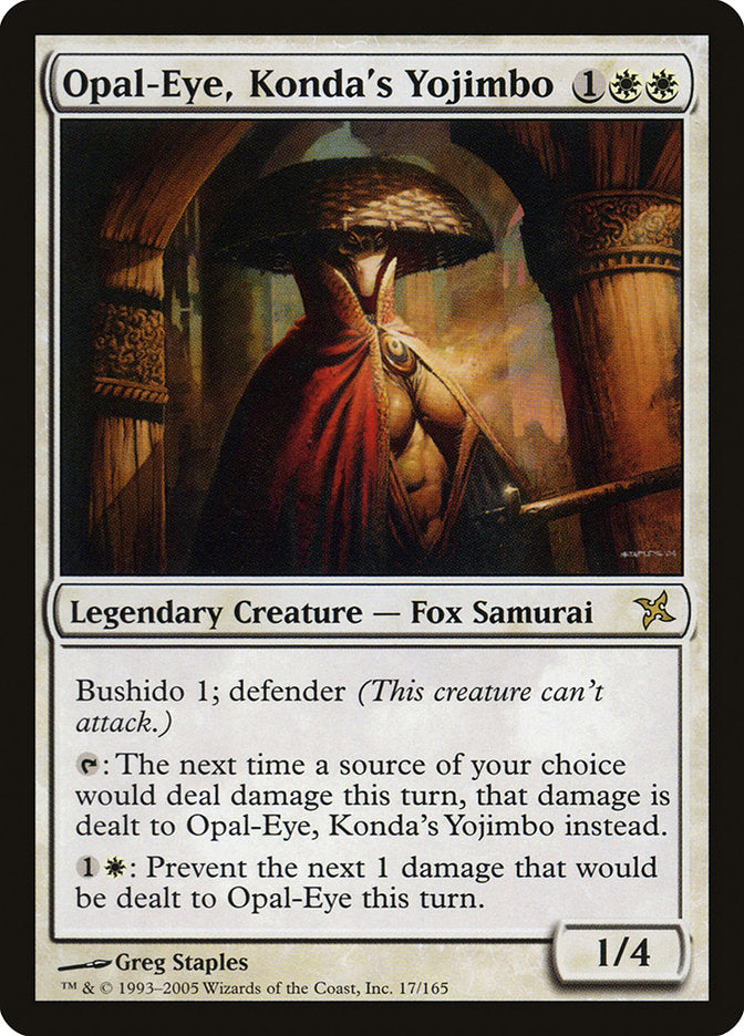 Opal-Eye, Konda's Yojimbo [Betrayers of Kamigawa] | Game Master's Emporium (The New GME)