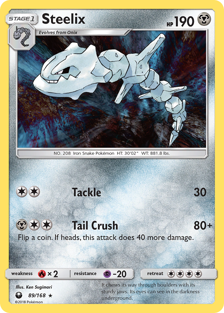 Steelix (89/168) [Sun & Moon: Celestial Storm] | Game Master's Emporium (The New GME)