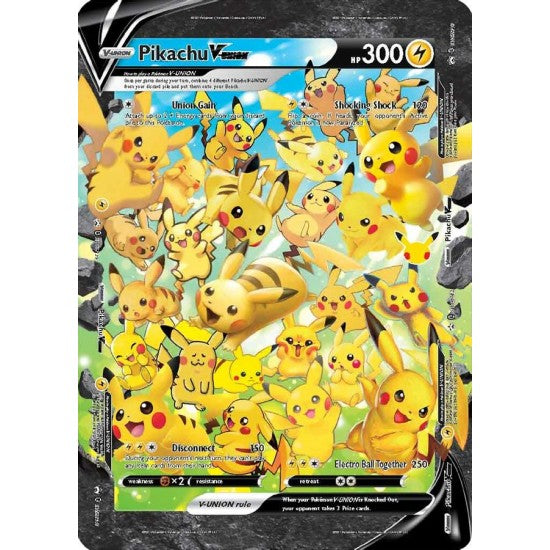 Pikachu V-UNION (Jumbo Card) [Sword & Shield: Black Star Promos] | Game Master's Emporium (The New GME)
