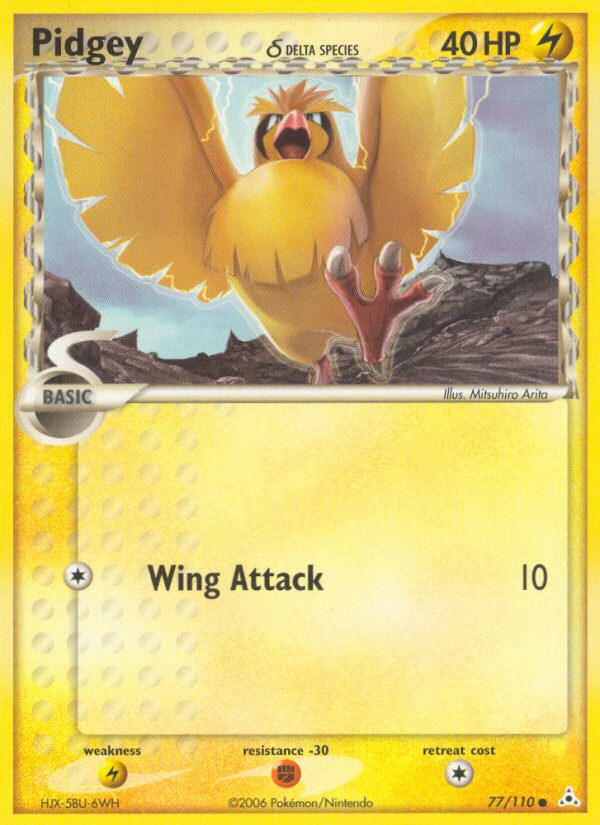 Pidgey (77/110) (Delta Species) [EX: Holon Phantoms] | Game Master's Emporium (The New GME)