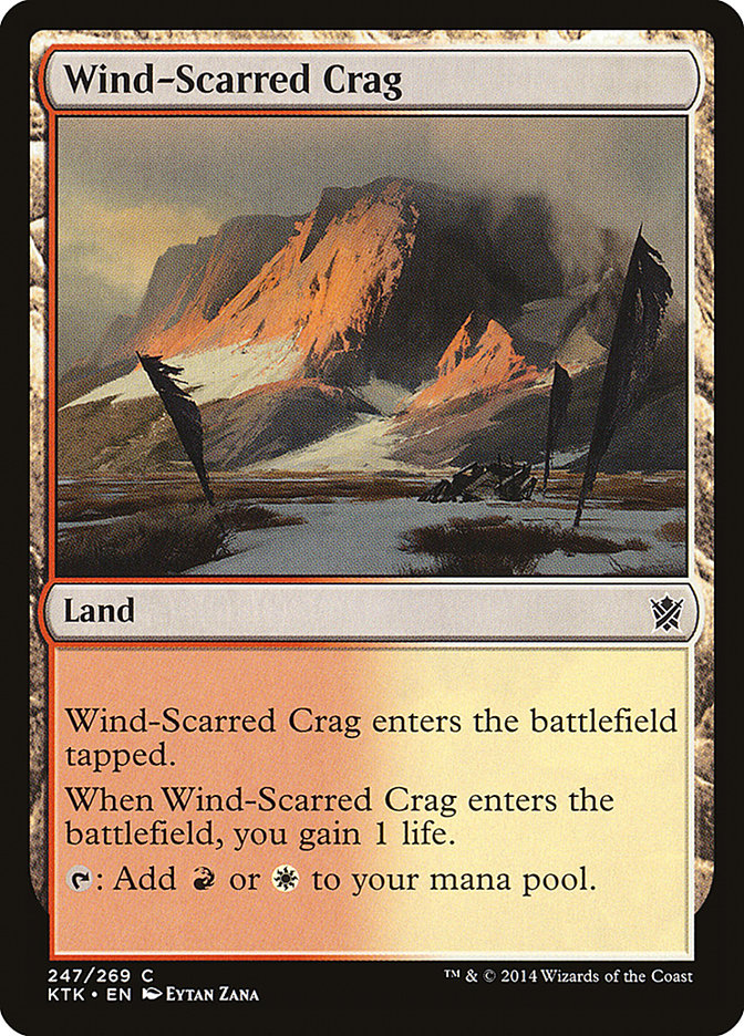 Wind-Scarred Crag [Khans of Tarkir] | Game Master's Emporium (The New GME)