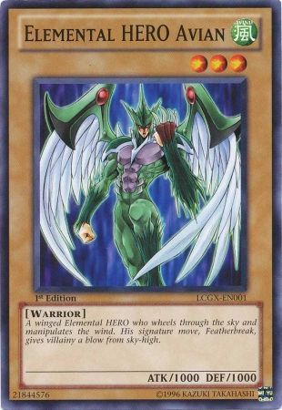 Elemental HERO Avian [LCGX-EN001] Common | Game Master's Emporium (The New GME)