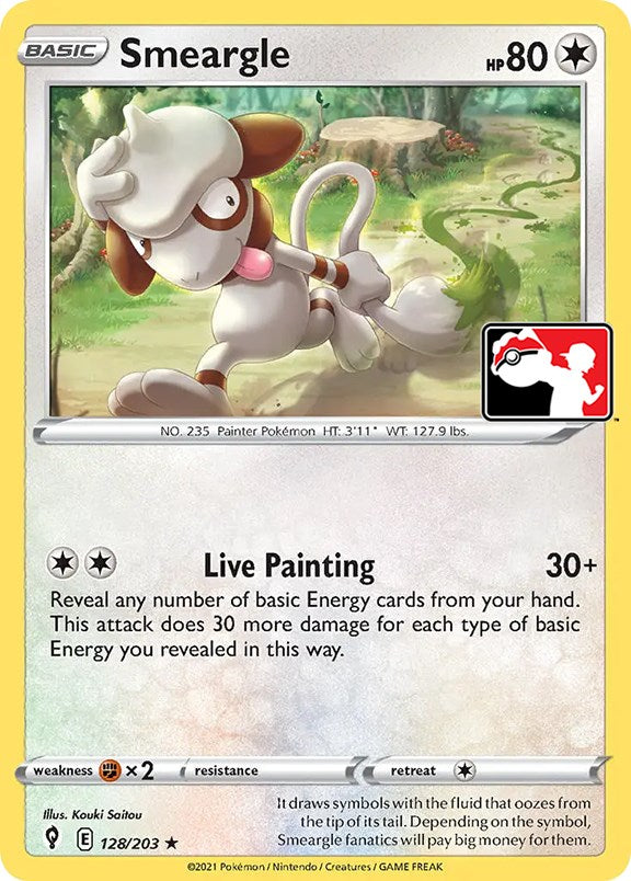 Smeargle (128/203) [Prize Pack Series One] | Game Master's Emporium (The New GME)