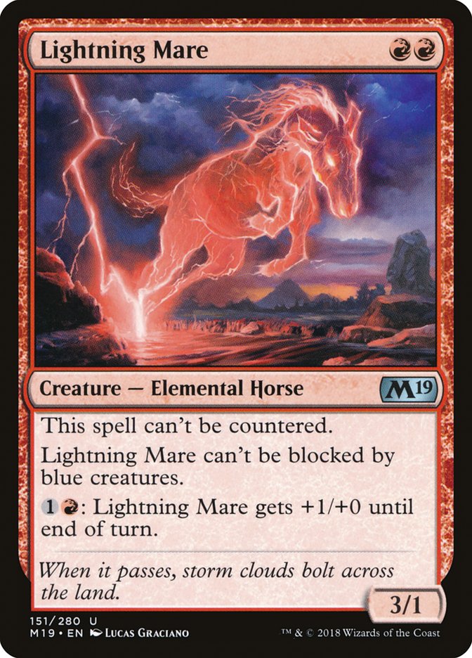 Lightning Mare [Core Set 2019] | Game Master's Emporium (The New GME)