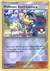 Professor Elms Lecture (188a/214) (League Promo 4th Place) [Sun & Moon: Lost Thunder] | Game Master's Emporium (The New GME)