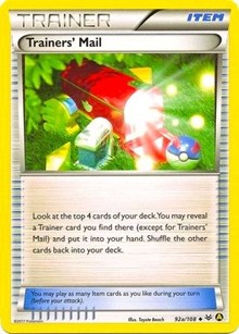Trainers' Mail (92a/108) (Alternate Art Promo) [XY: Roaring Skies] | Game Master's Emporium (The New GME)