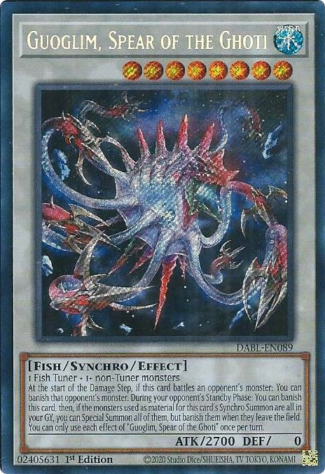 Guoglim, Spear of the Ghoti [DABL-EN089] Secret Rare | Game Master's Emporium (The New GME)