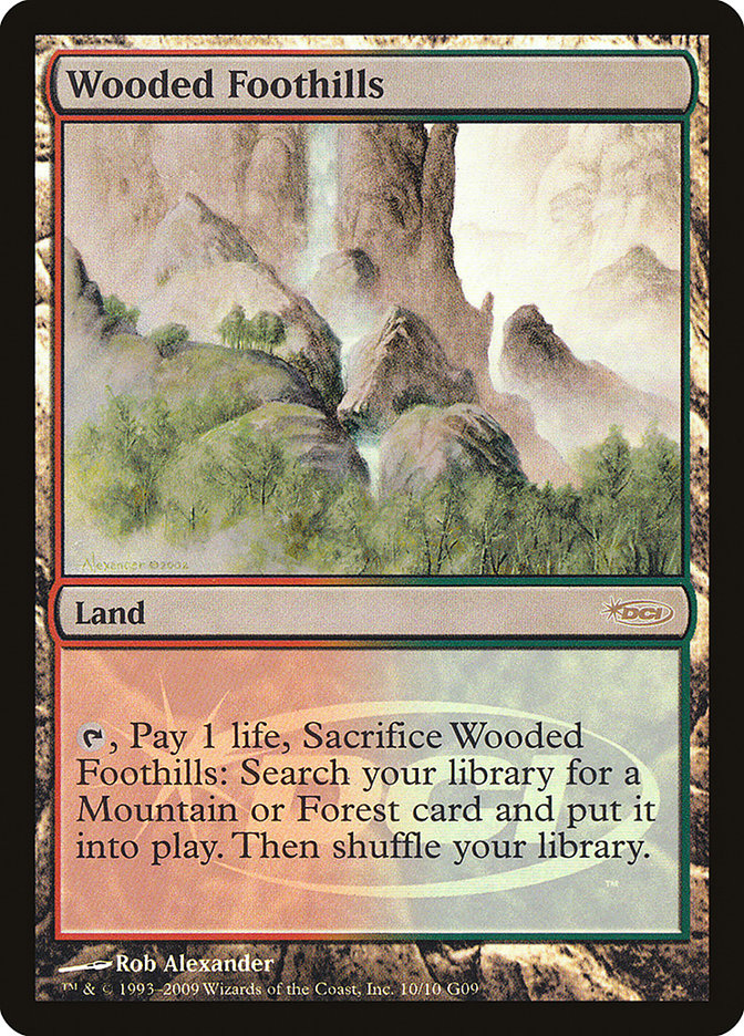 Wooded Foothills [Judge Gift Cards 2009] | Game Master's Emporium (The New GME)
