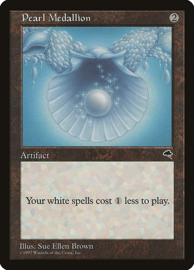 Pearl Medallion [Tempest] | Game Master's Emporium (The New GME)