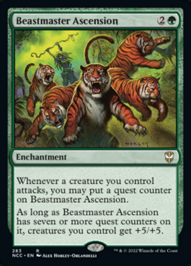 Beastmaster Ascension [Streets of New Capenna Commander] | Game Master's Emporium (The New GME)
