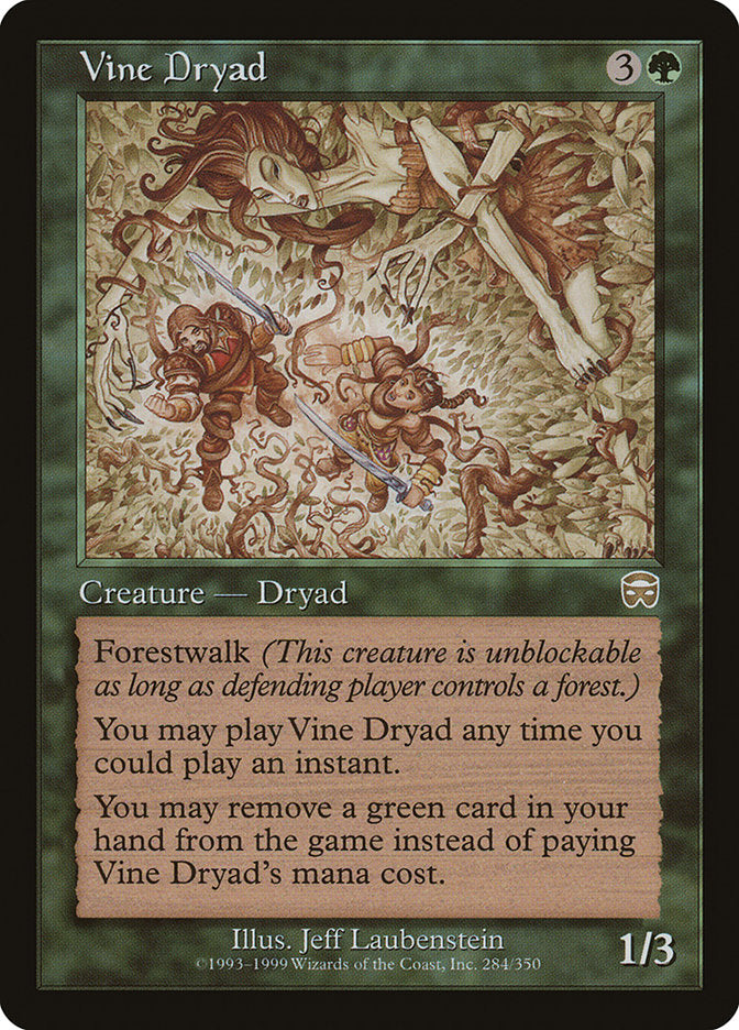 Vine Dryad [Mercadian Masques] | Game Master's Emporium (The New GME)