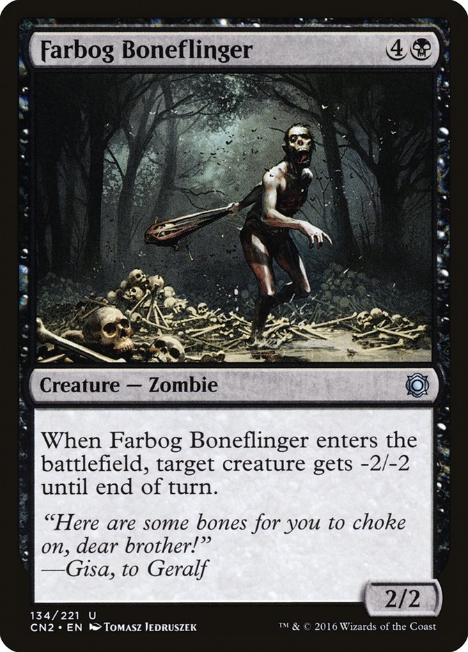 Farbog Boneflinger [Conspiracy: Take the Crown] | Game Master's Emporium (The New GME)