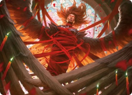 Sigarda's Imprisonment Art Card [Innistrad: Crimson Vow Art Series] | Game Master's Emporium (The New GME)