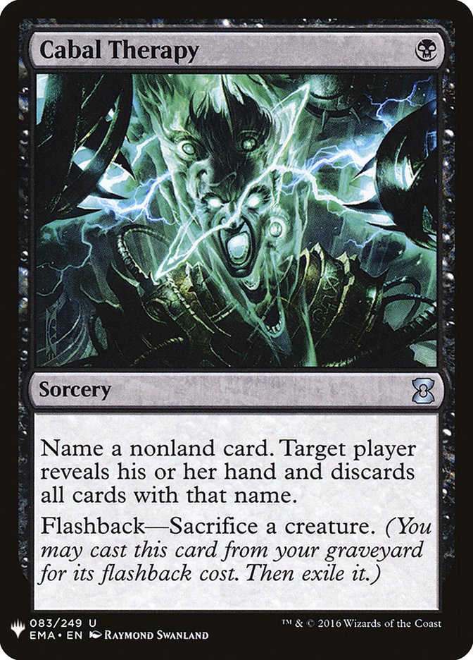 Cabal Therapy [Mystery Booster] | Game Master's Emporium (The New GME)
