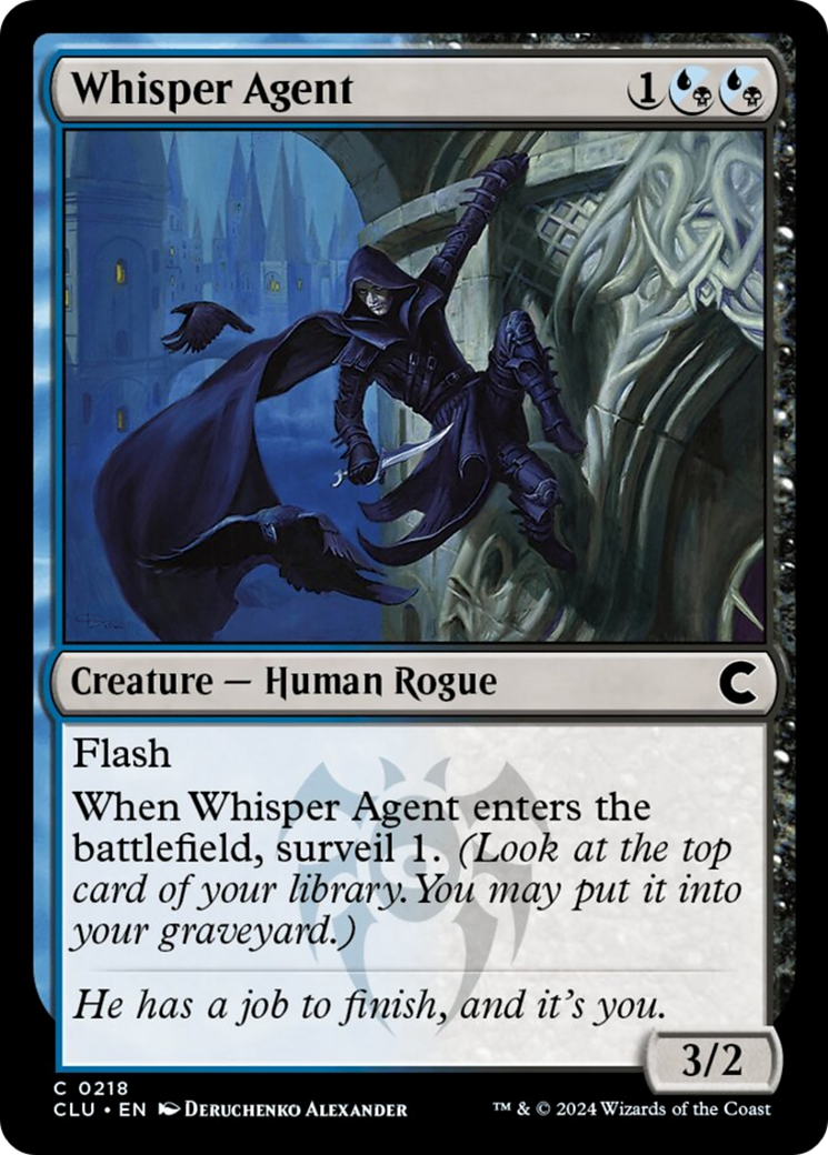 Whisper Agent [Ravnica: Clue Edition] | Game Master's Emporium (The New GME)