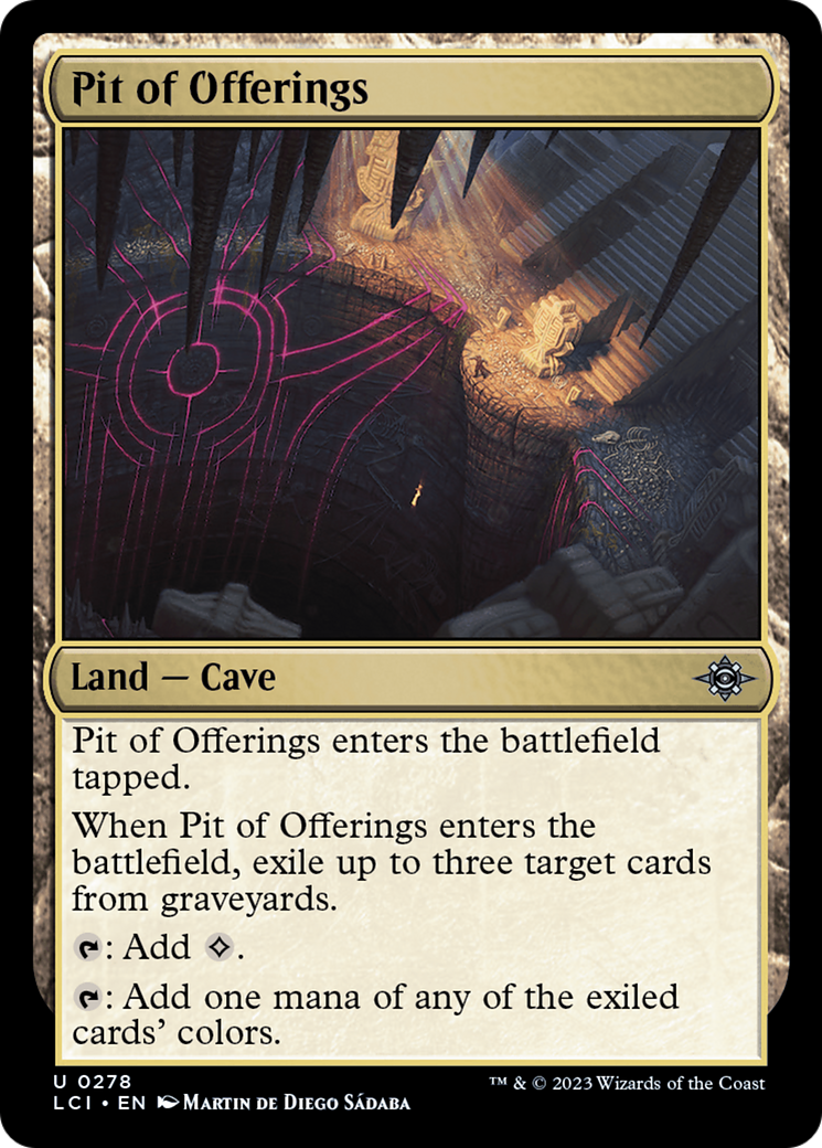 Pit of Offerings [The Lost Caverns of Ixalan] | Game Master's Emporium (The New GME)