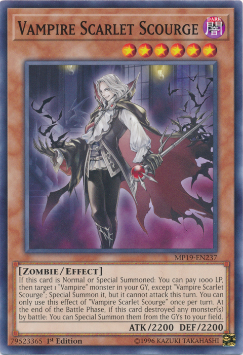 Vampire Scarlet Scourge [MP19-EN237] Common | Game Master's Emporium (The New GME)