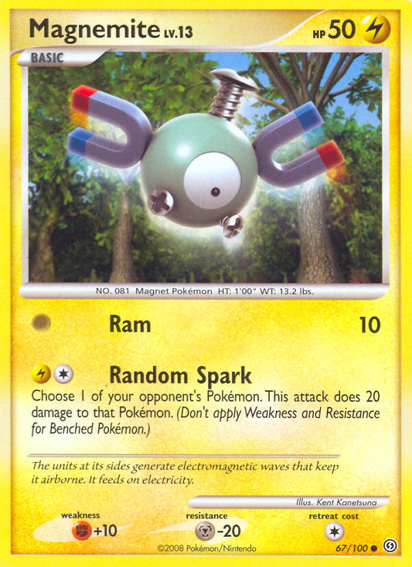 Magnemite (67/100) [Diamond & Pearl: Stormfront] | Game Master's Emporium (The New GME)