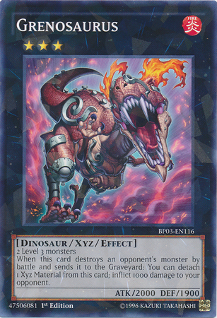 Grenosaurus [BP03-EN116] Shatterfoil Rare | Game Master's Emporium (The New GME)