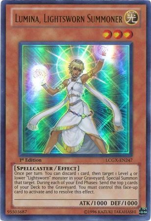 Lumina, Lightsworn Summoner [LCGX-EN247] Ultra Rare | Game Master's Emporium (The New GME)