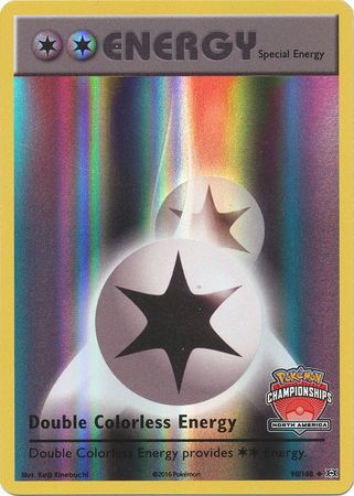 Double Colorless Energy (90/108) (NA International Championship Promo) [XY: Evolutions] | Game Master's Emporium (The New GME)