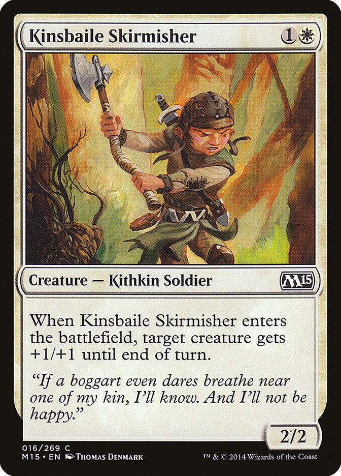 Kinsbaile Skirmisher [Magic 2015] | Game Master's Emporium (The New GME)