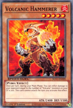 Volcanic Hammerer [SGX1-ENH09] Common | Game Master's Emporium (The New GME)