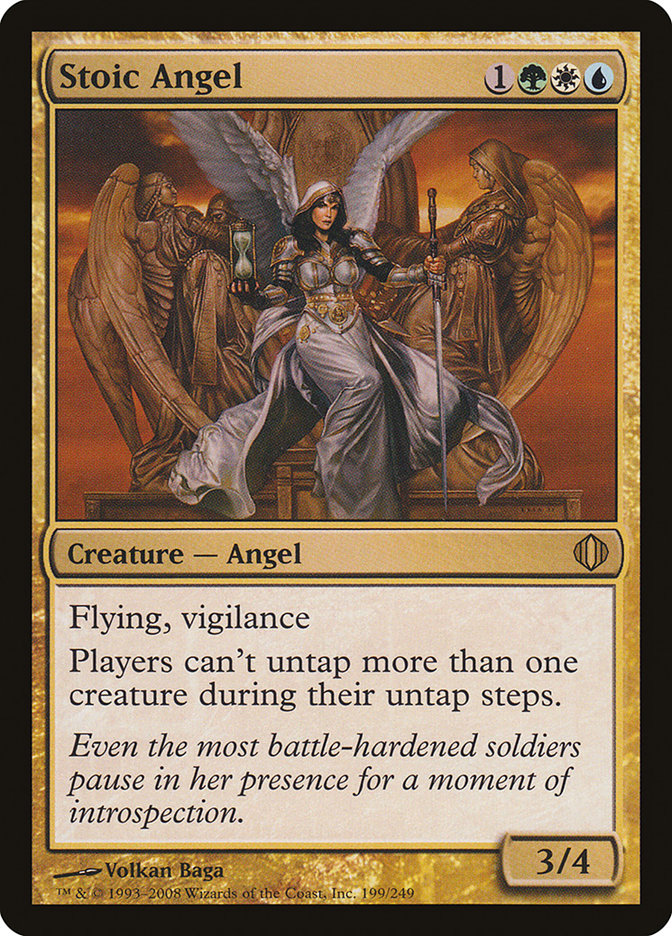 Stoic Angel [Shards of Alara] | Game Master's Emporium (The New GME)