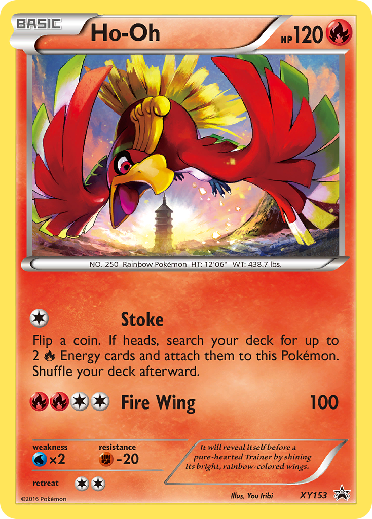 Ho-Oh (XY153) [XY: Black Star Promos] | Game Master's Emporium (The New GME)