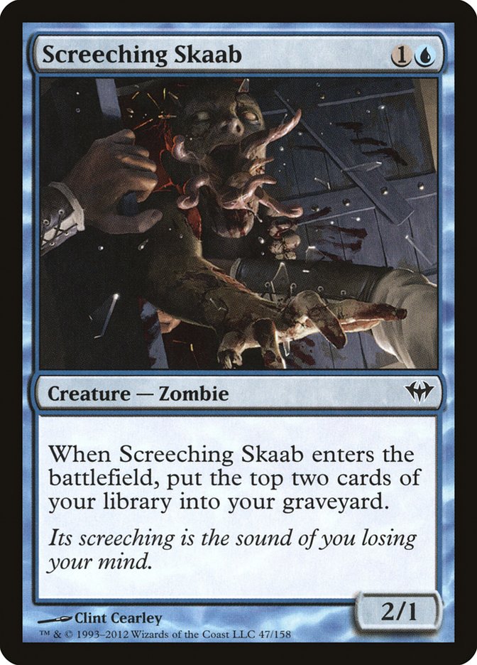Screeching Skaab [Dark Ascension] | Game Master's Emporium (The New GME)
