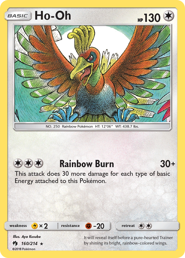 Ho-Oh (160/214) [Sun & Moon: Lost Thunder] | Game Master's Emporium (The New GME)