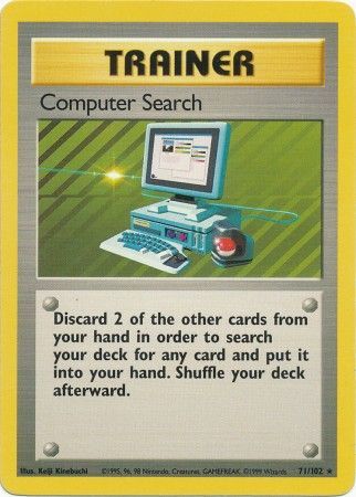 Computer Search (71/102) [Base Set Unlimited] | Game Master's Emporium (The New GME)