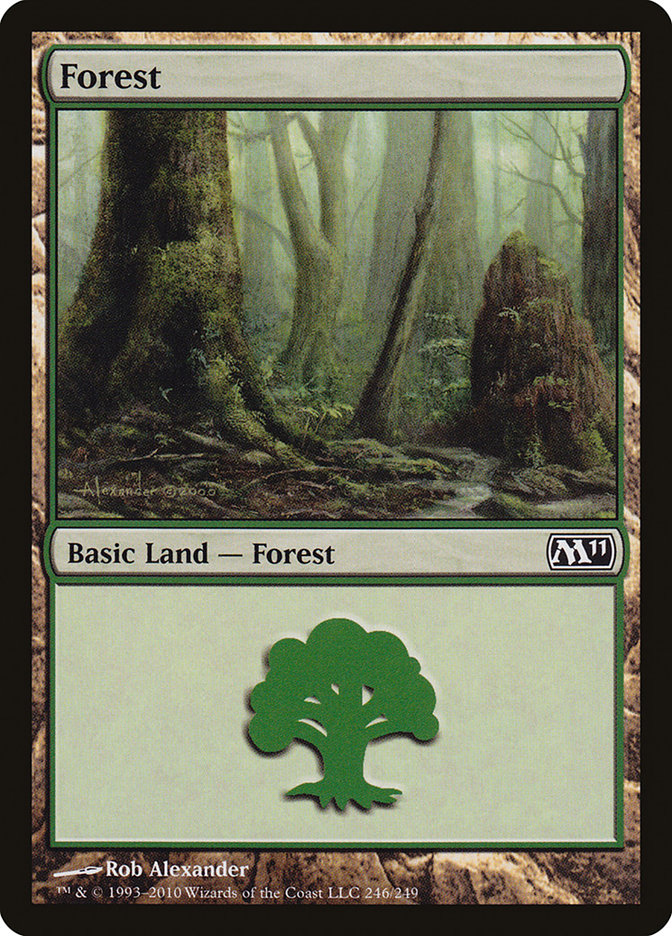 Forest (246) [Magic 2011] | Game Master's Emporium (The New GME)