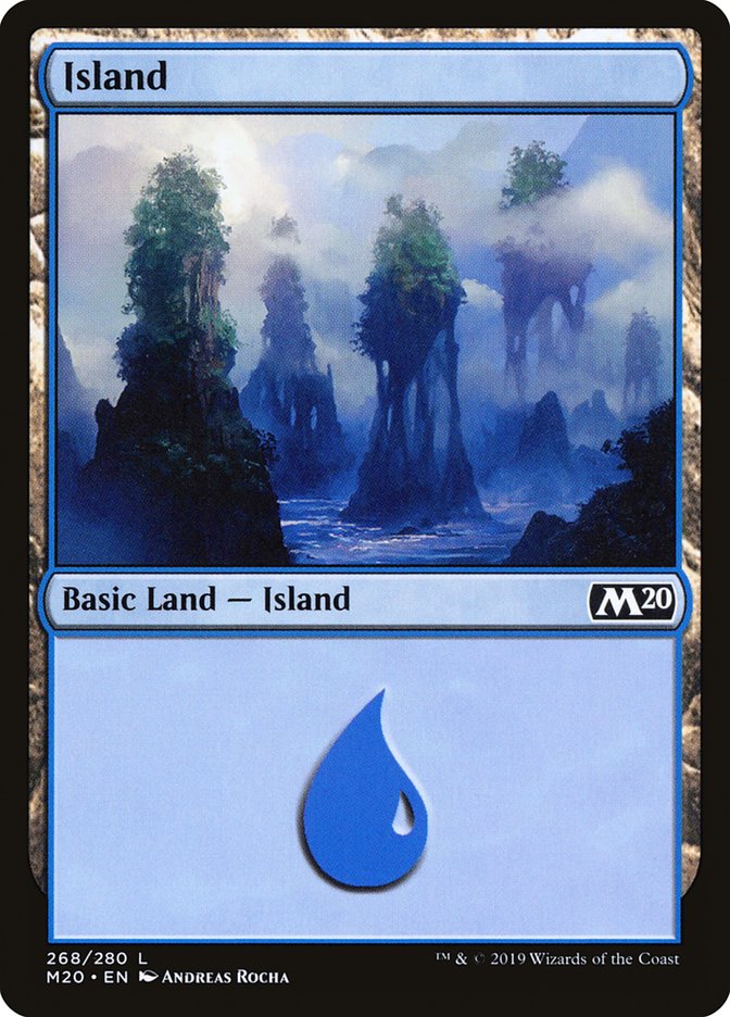 Island (268) [Core Set 2020] | Game Master's Emporium (The New GME)