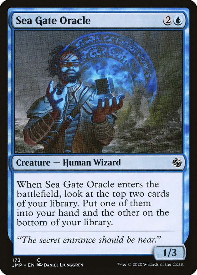 Sea Gate Oracle [Jumpstart] | Game Master's Emporium (The New GME)