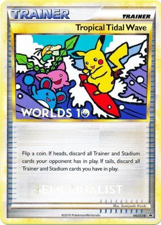 Tropical Tidal Wave (HGSS18) (Semi Finalist) [HeartGold & SoulSilver: Black Star Promos] | Game Master's Emporium (The New GME)