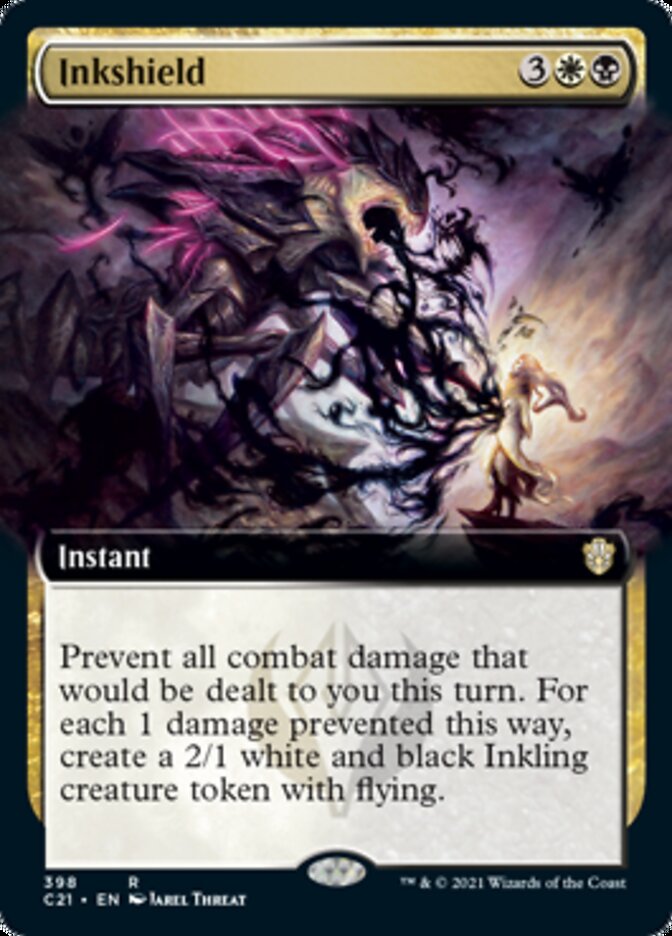 Inkshield (Extended Art) [Commander 2021] | Game Master's Emporium (The New GME)