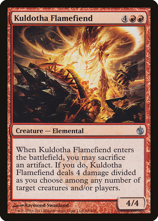 Kuldotha Flamefiend [Mirrodin Besieged] | Game Master's Emporium (The New GME)