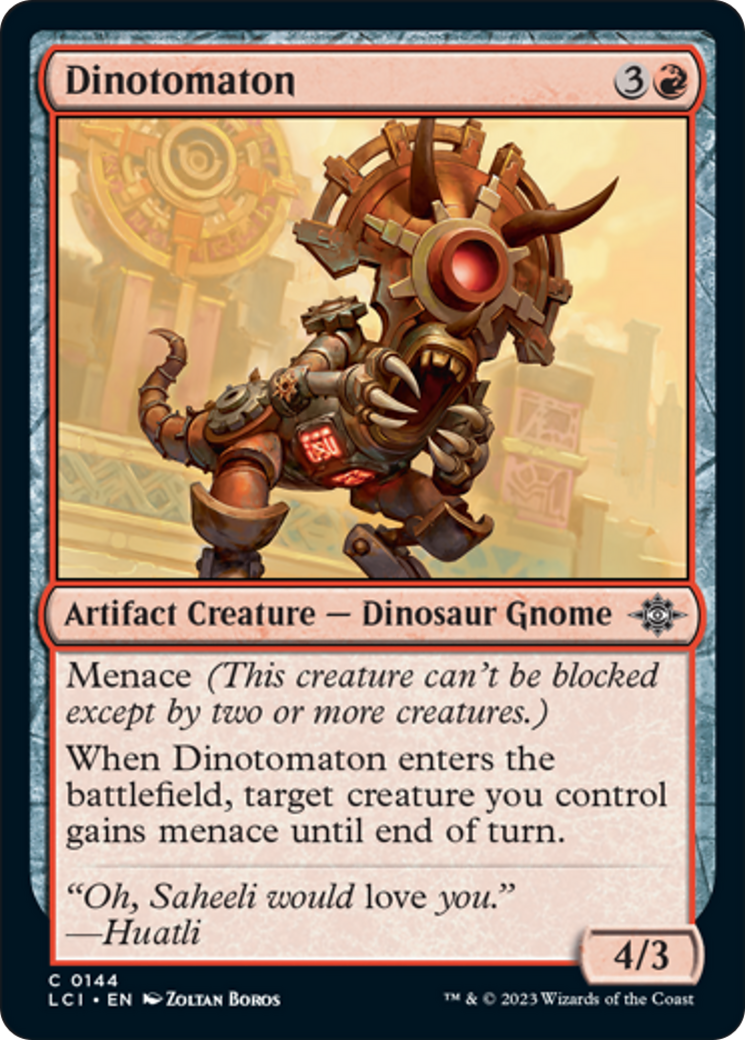 Dinotomaton [The Lost Caverns of Ixalan] | Game Master's Emporium (The New GME)