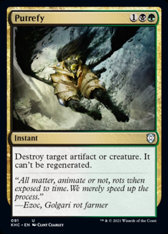 Putrefy [Kaldheim Commander] | Game Master's Emporium (The New GME)