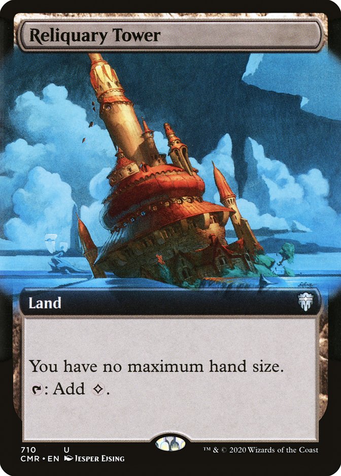 Reliquary Tower (Extended Art) [Commander Legends] | Game Master's Emporium (The New GME)