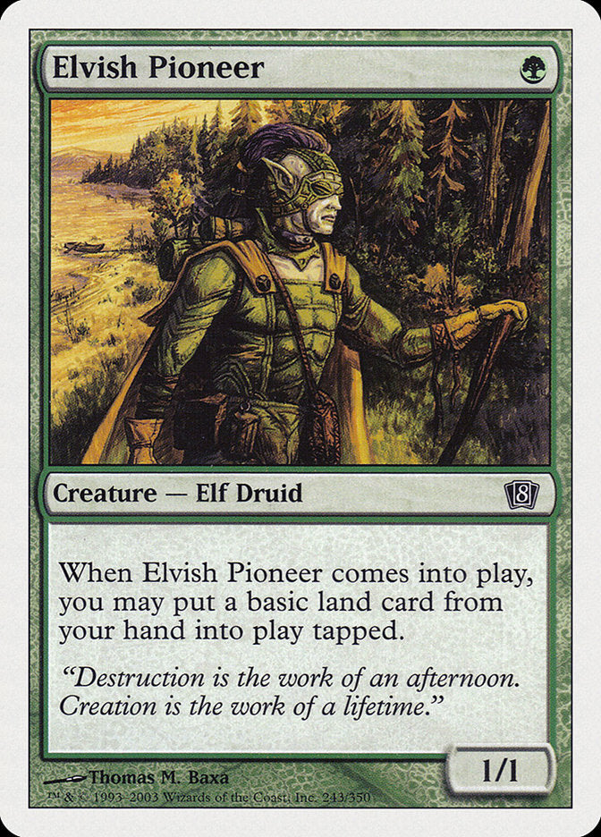 Elvish Pioneer [Eighth Edition] | Game Master's Emporium (The New GME)