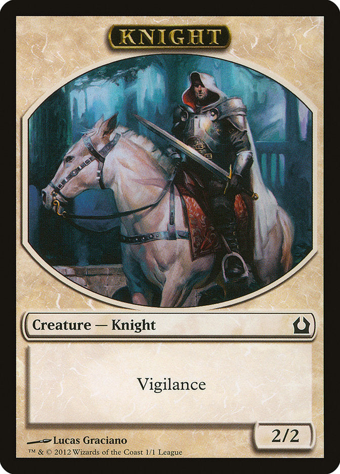 Knight Token [League Tokens 2012] | Game Master's Emporium (The New GME)